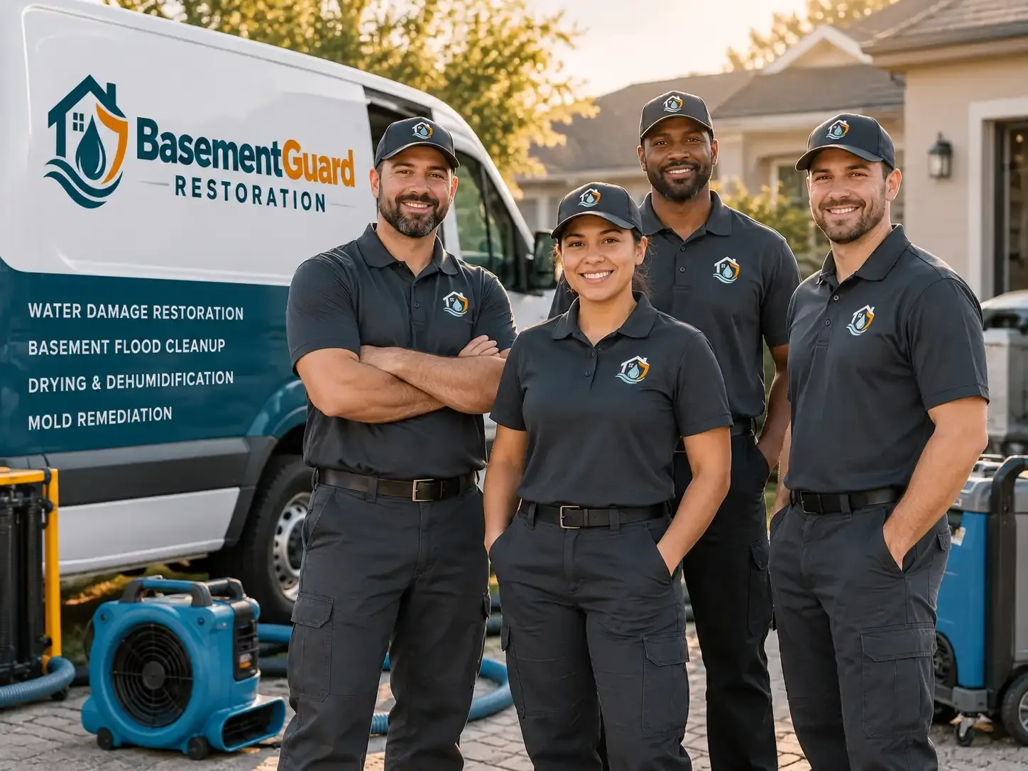 Basement Water Damage Restoration company in Belvue, KS